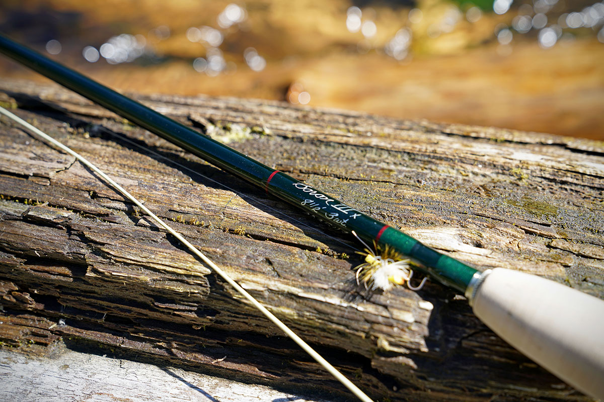 Fly rod graphite shaft