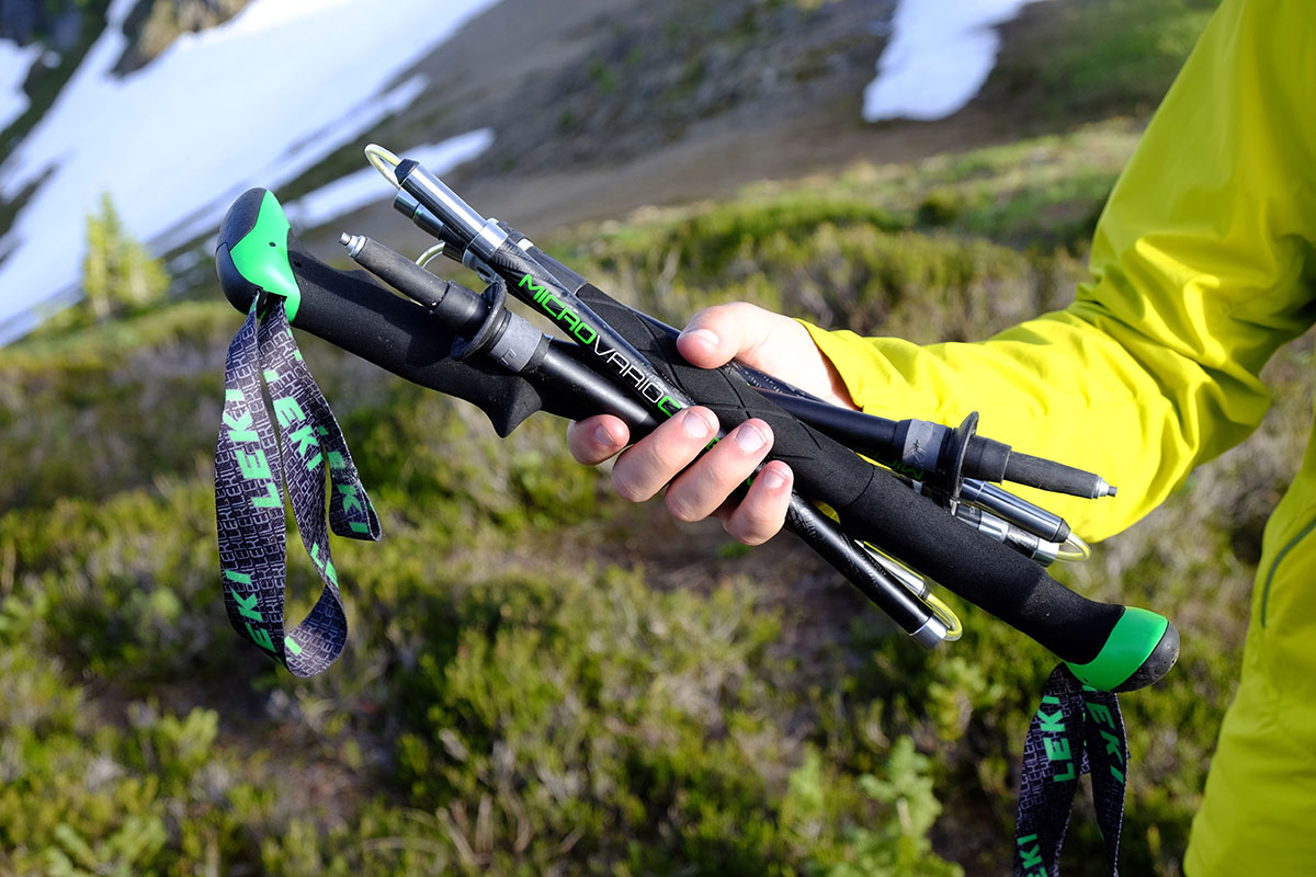 fold up hiking sticks