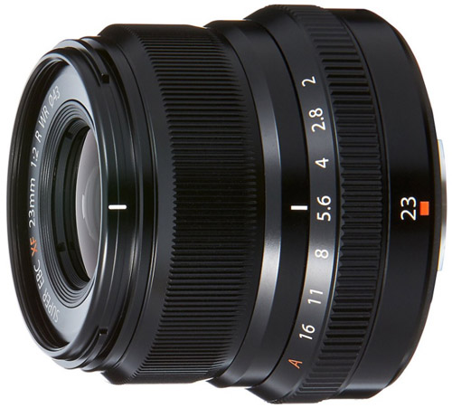 Fujifilm 23mm f2 lens