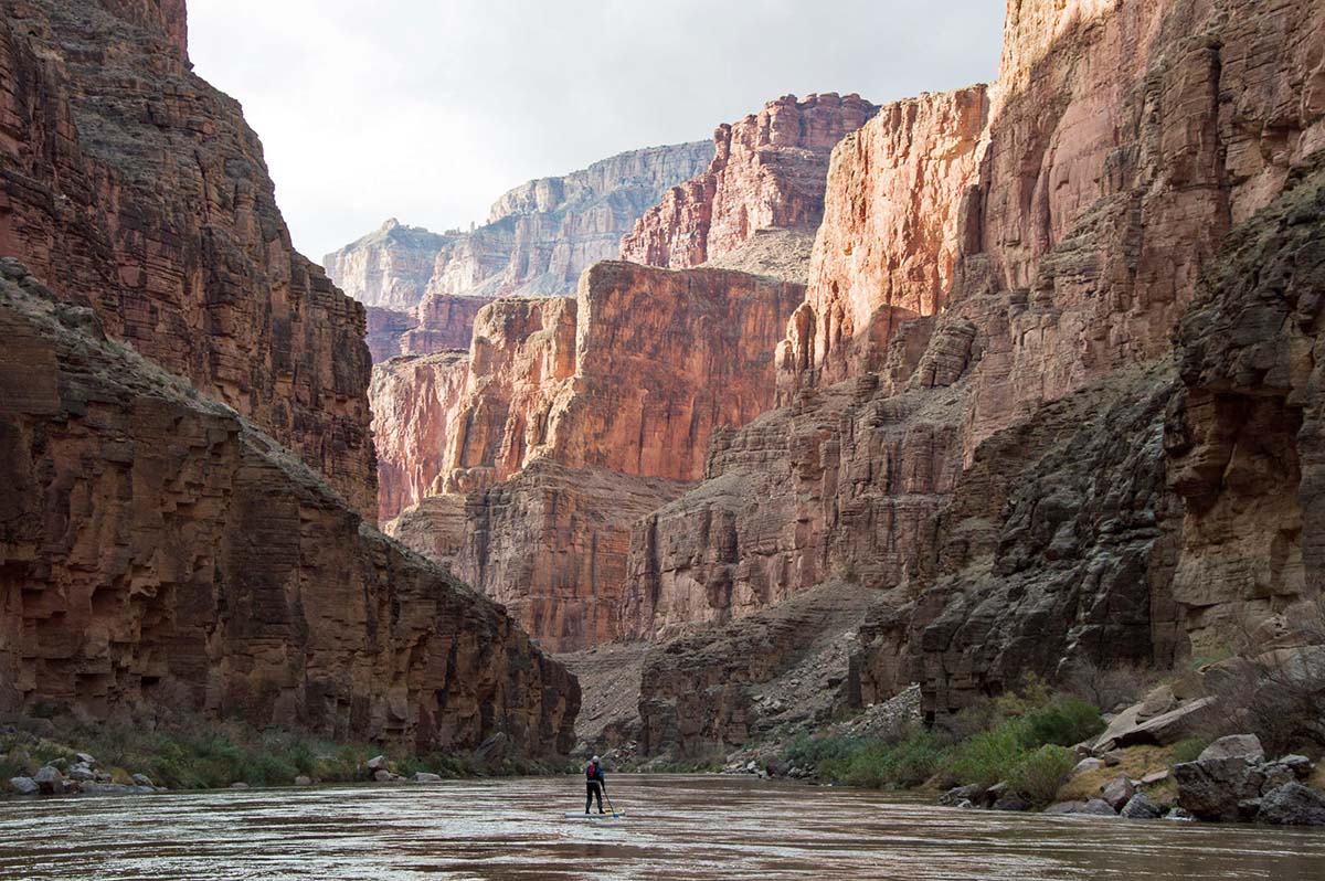 Grand Canyon rafting (SUP in canyon)