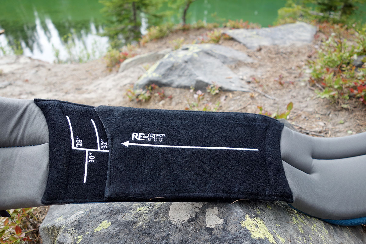 Granite Gear Lutsen hipbelt adjustment