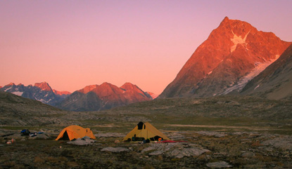 Alpenglow in the Ilivnera Valley | Greenland - Ilivnera Valley