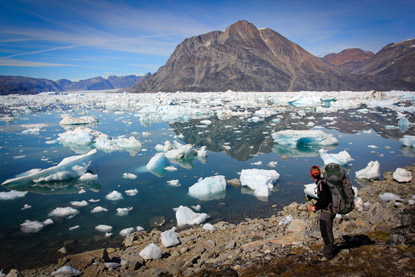 Looking out at the Sermilik Fjord | Greenland - Sermilik Fjord
