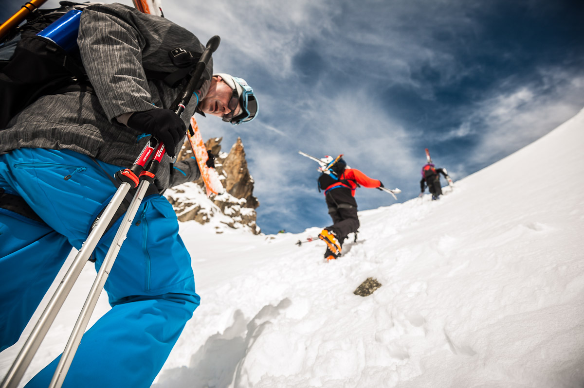 Haute Route climbing