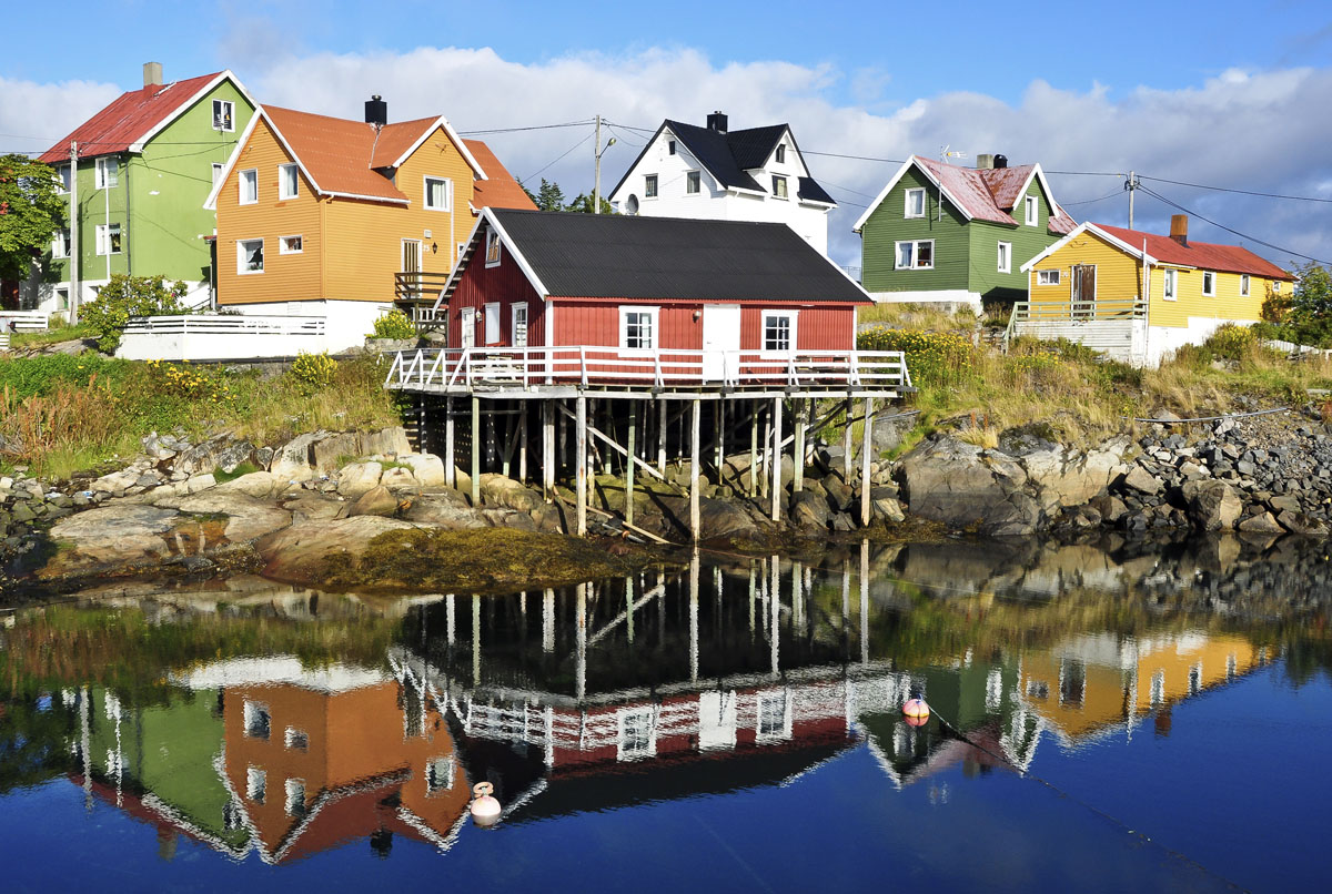 Henningsvær Harbor