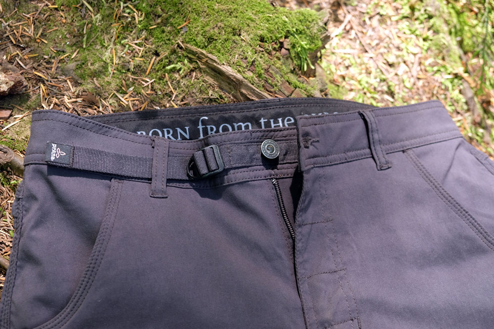 Hiking pants (with integrated belt)