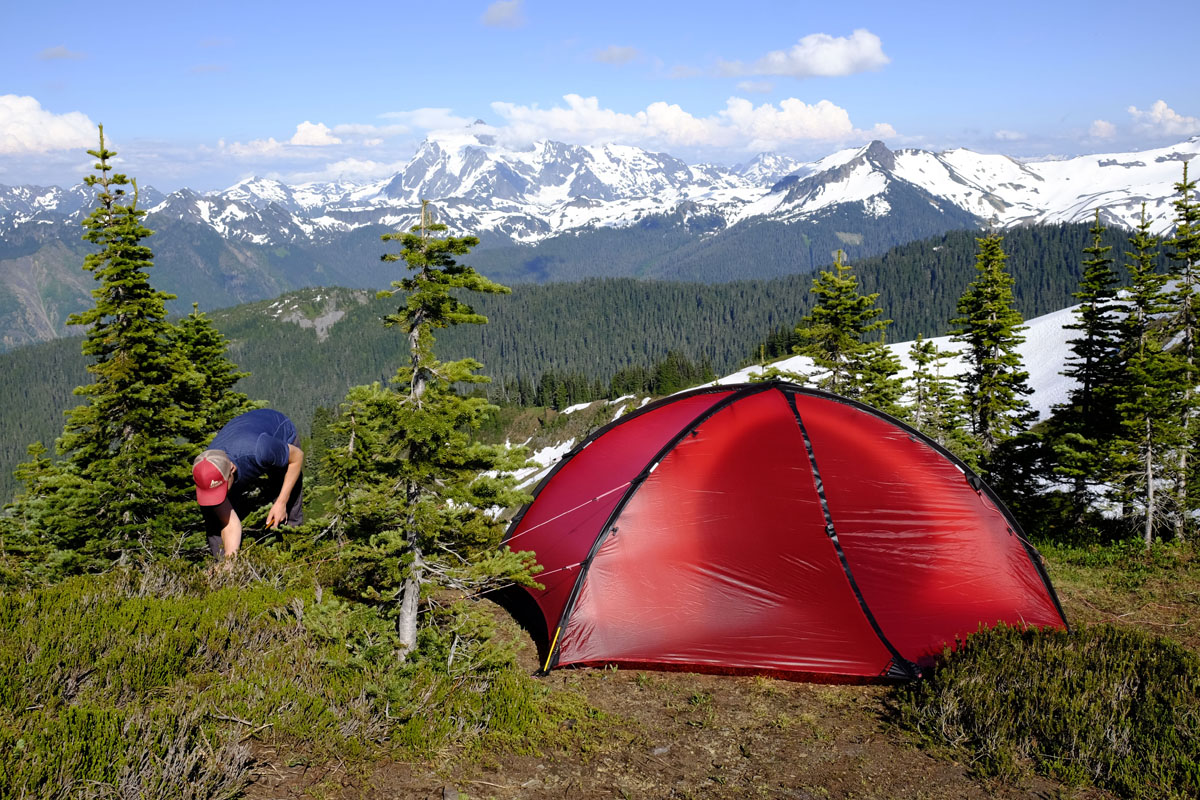 Hilleberg Niak set-up