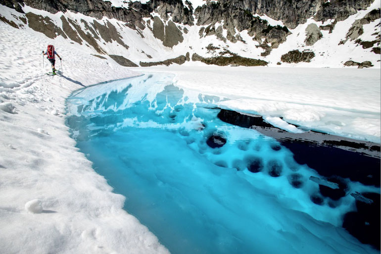 Jason Hummel melting glacier