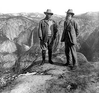 John Muir and Teddy Roosevelt