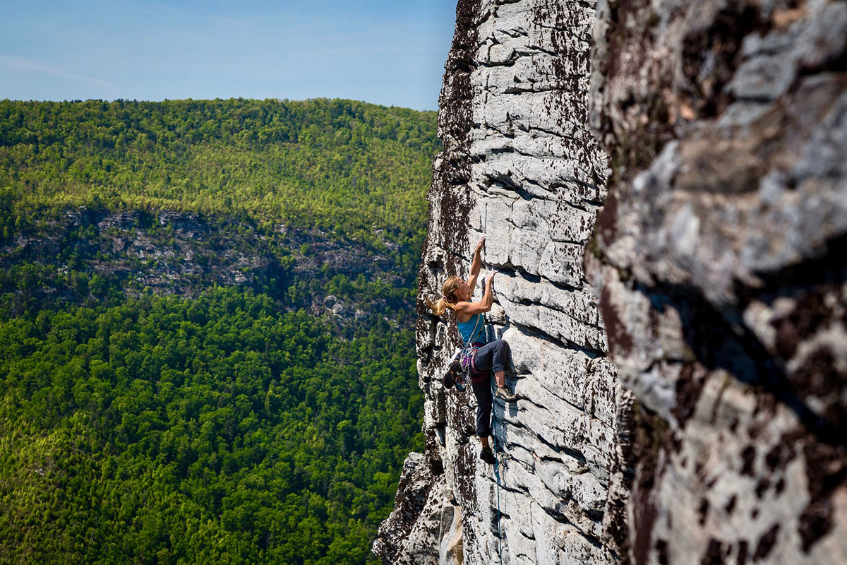 La Sportiva TX3 (on a harness)