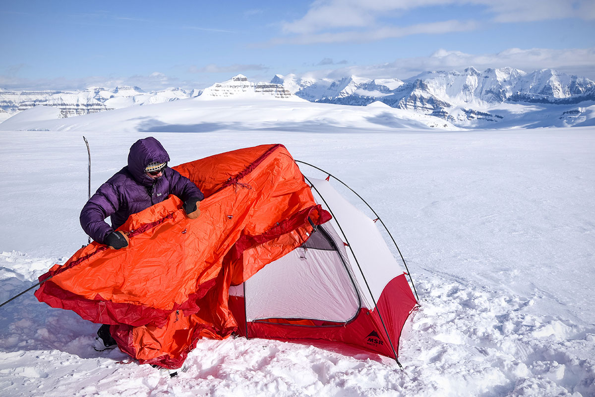 MSR Remote tent (setup 2)