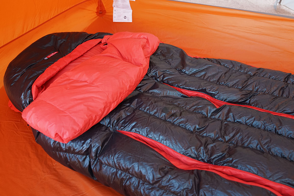 Sleeping bag (Nemo Riff adaptable temp)