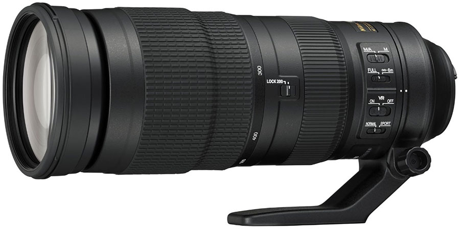 Nikon 200-500mm f5.6 lens