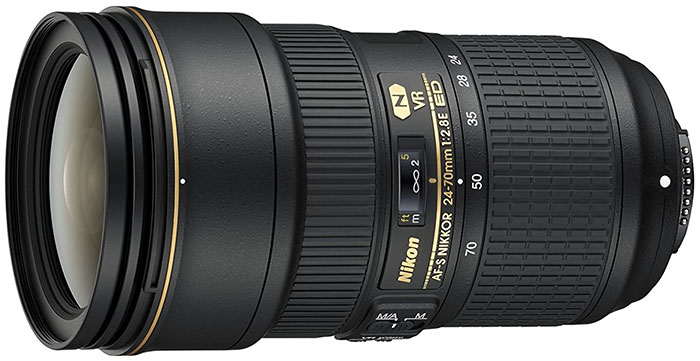 Nikon 24-70mm f2.8E VR lens