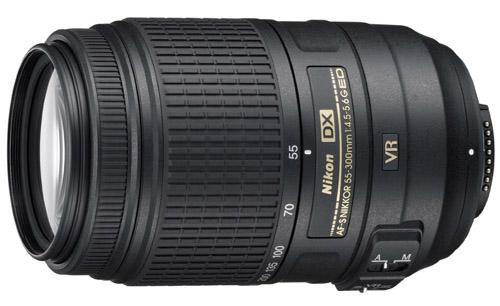  Nikon 55-300mm DX lens