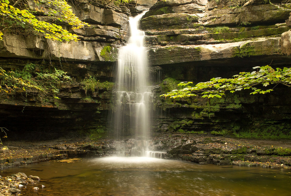 Nikon D3200 and 55mm f/3.5-5.6 | <a href='https://www.flickr.com/photos/somuchtwosay/22320573188' target="_blank"> Darren Price </a> Nikon D3200 waterfall