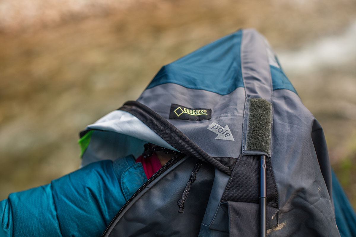 Outdoor Research Alpine bivy pole setup