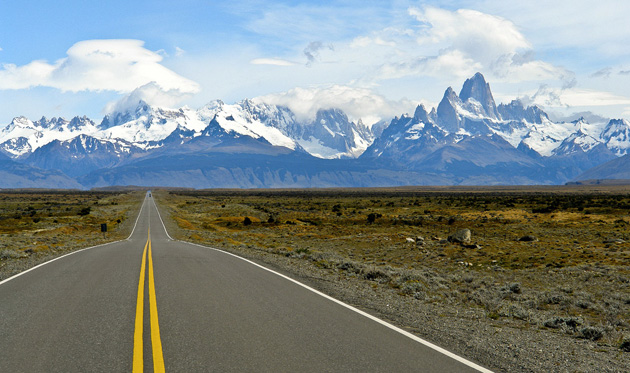 Ruta 40 near El Chalten