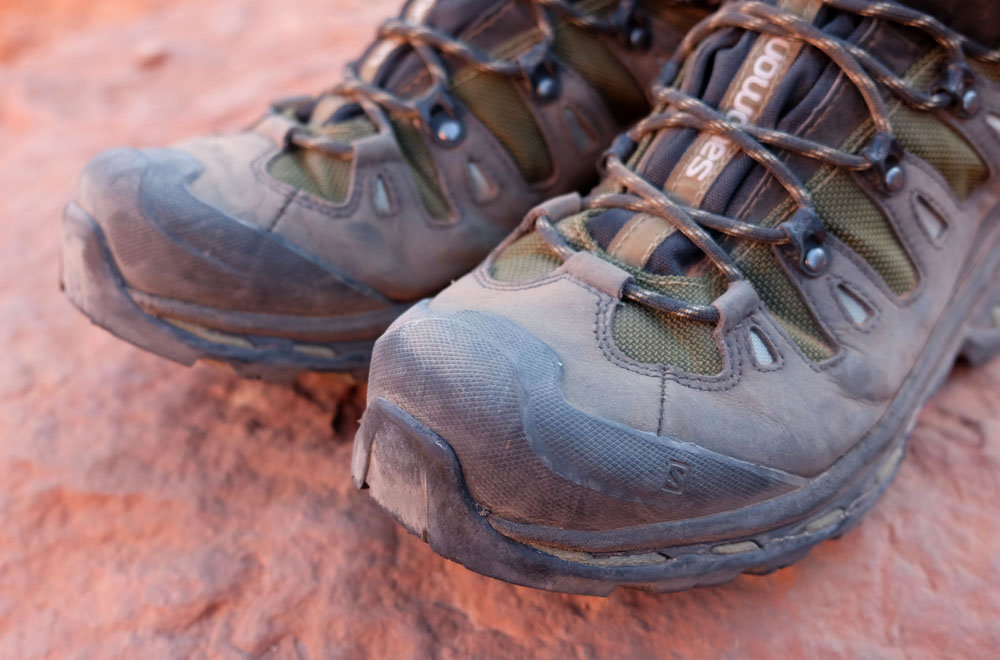 Salomon 4D II GTX Hiking Boots toe