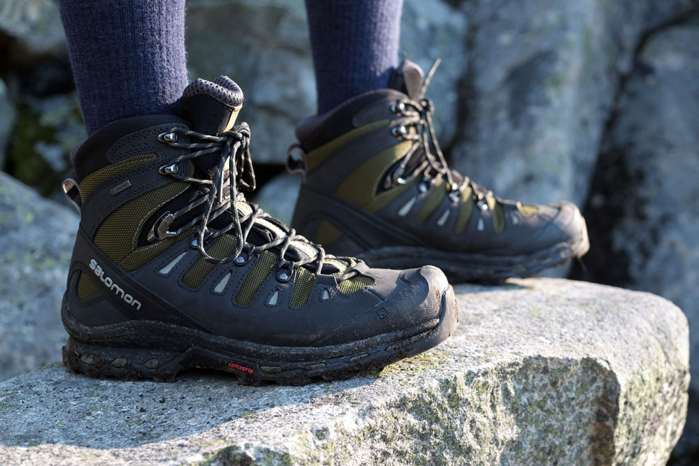 Salomon Quest 4D II GTX Hiking Boots fit