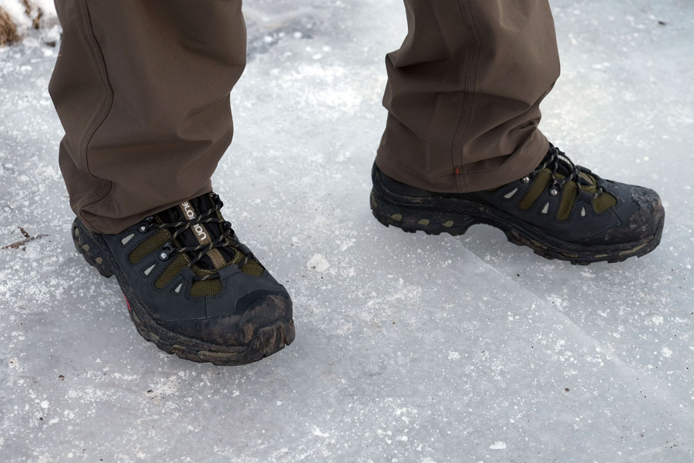 Salomon Quest 4D II GTX Hiking Boots ice