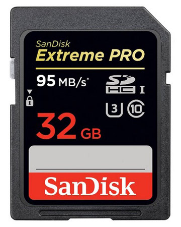 SanDisk Extreme Pro Memory Card