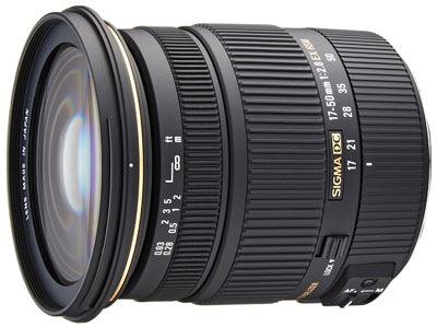 Sigma 17-50mm lens for Canon
