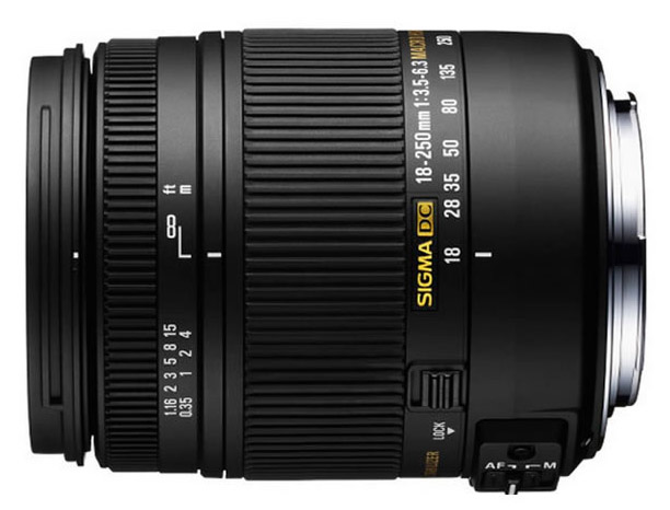 Sigma 18-250mm for Nikon lens