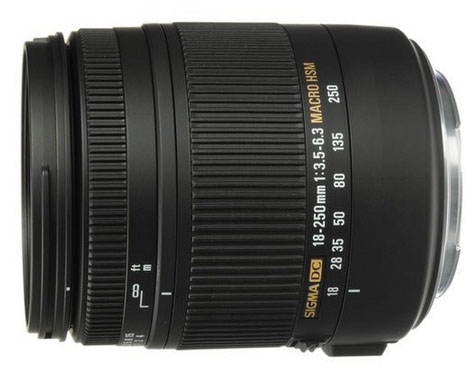 Sigma 18-250mm lens