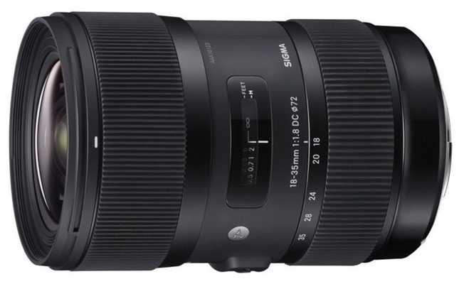 Sigma 18-35mm Canon lens