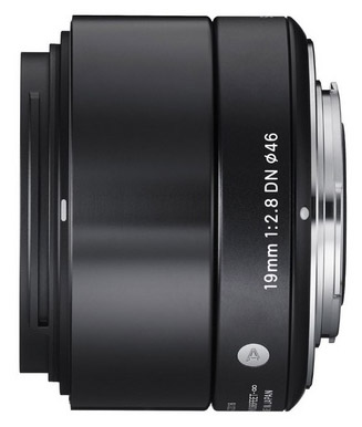 西格玛 19mm E 卡口镜头