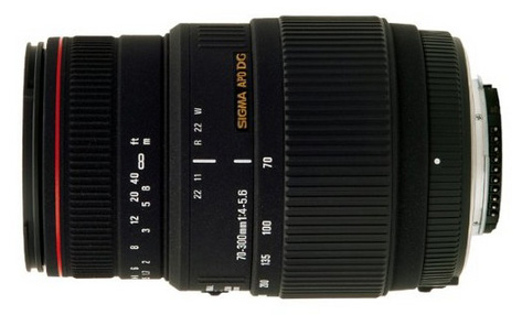 Sigma 70-300mm lens