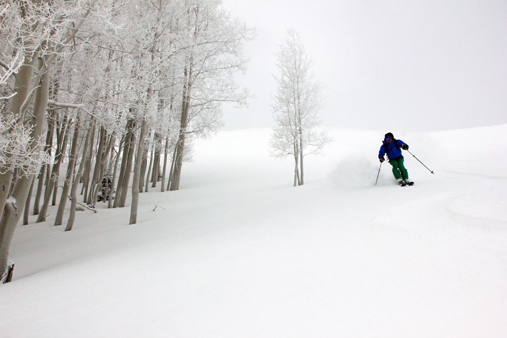 Skiing in Utah