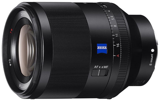 Sony 50mm f1.4 FE lens