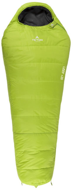 Teton Sports LEEF +20Â°F sleeping bag