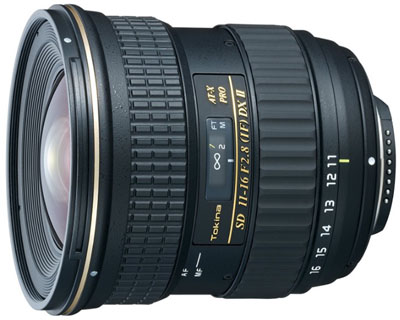 Tokina 11-16mm lens for Canon