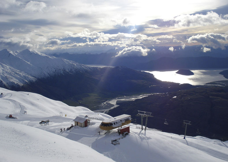 Treble Cone ski resort, Wanaka