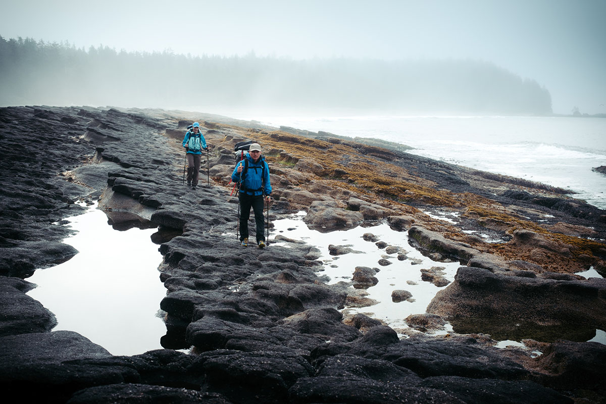 West Coast Trail (rocky coastline)