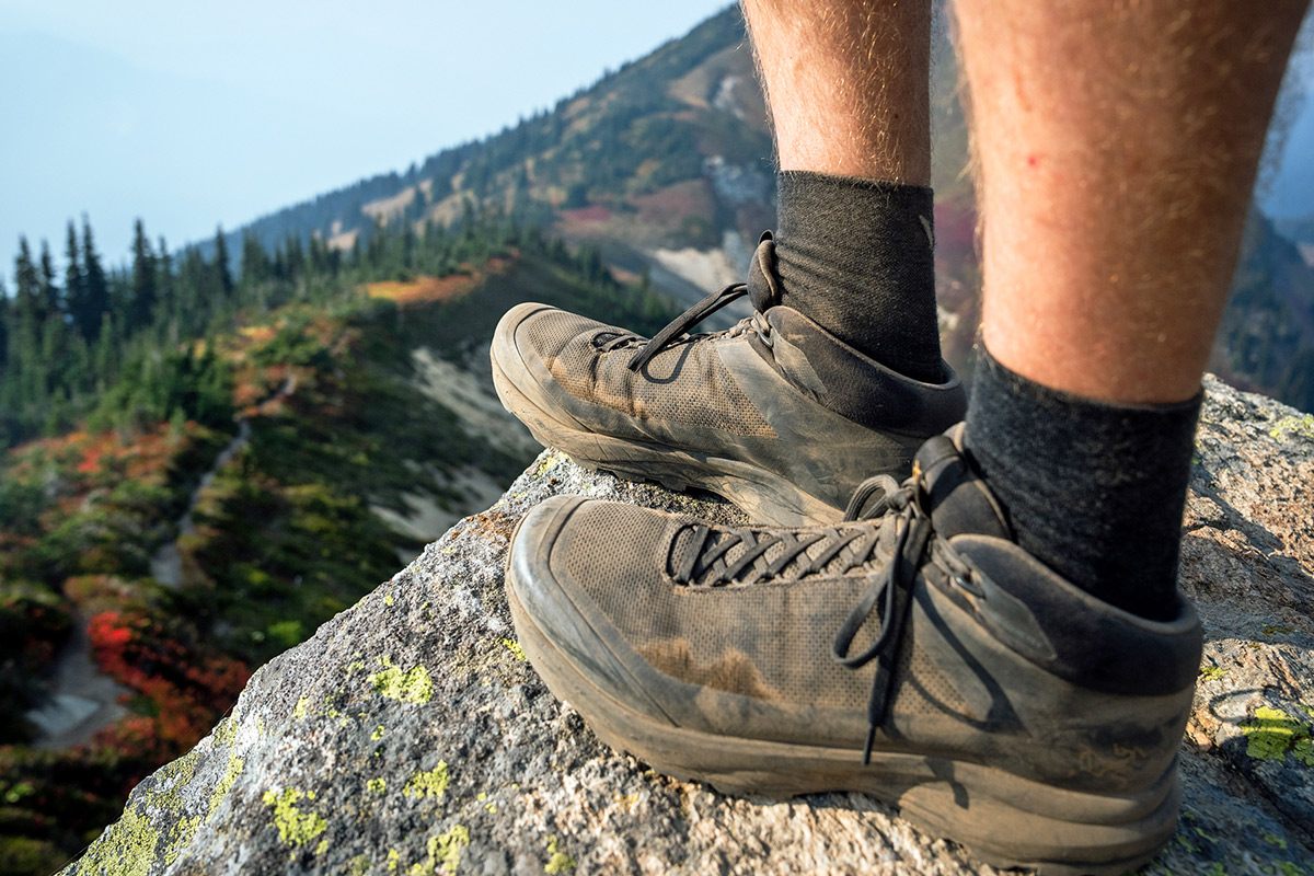 Arc’teryx Aerios FL 2 Mid GTX (overlook on Little Giant Spider Loop)