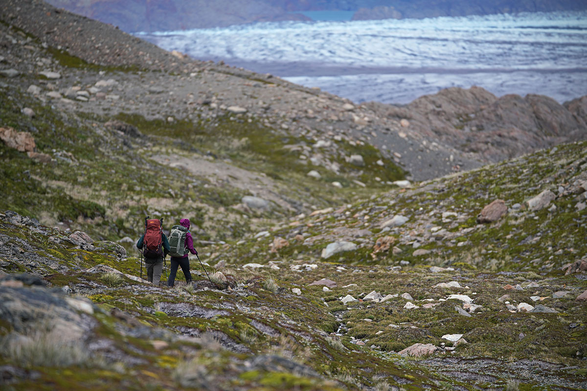 Handheld GPS (hiking in Patagonia)