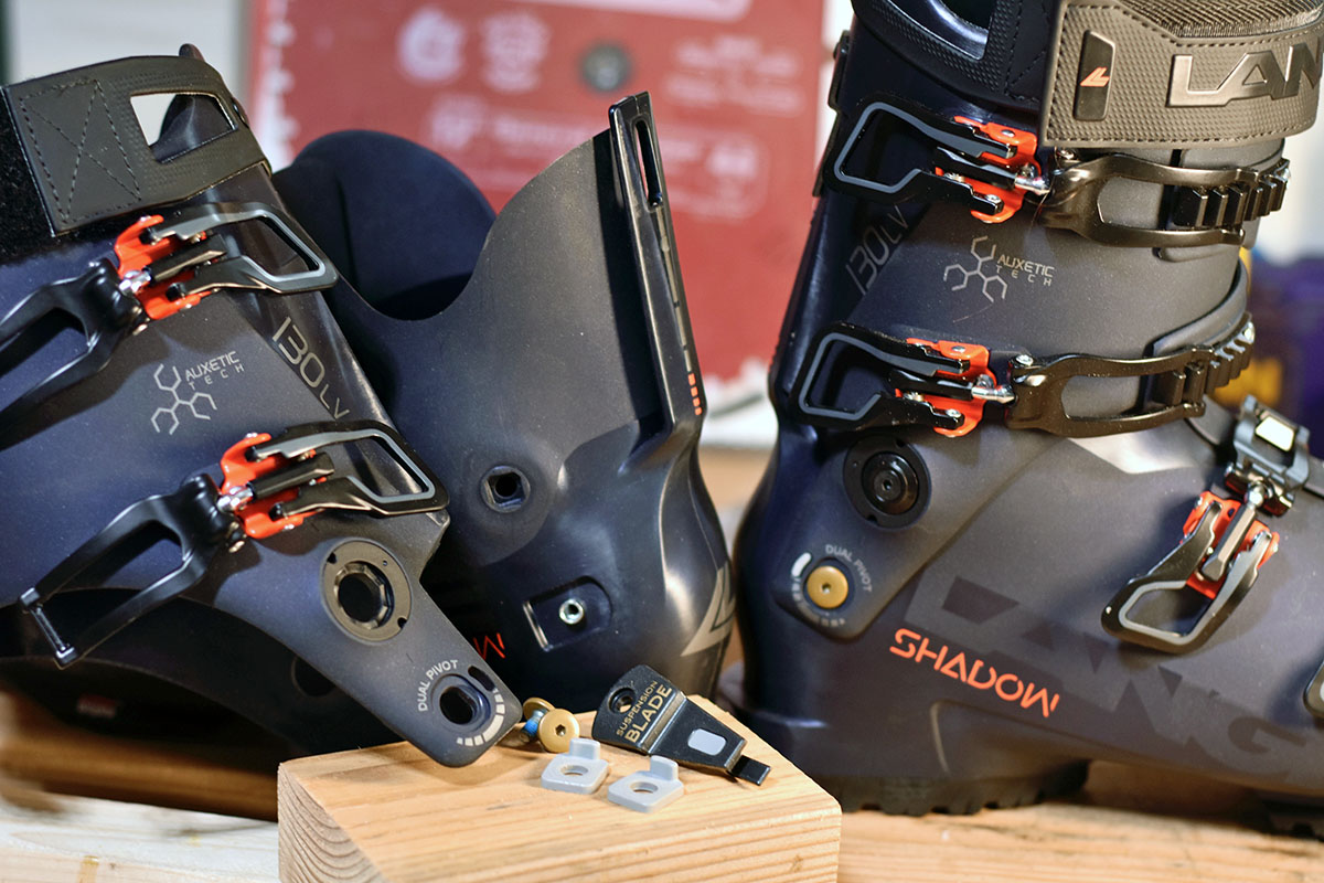 Lange Shadow 130 LV ski boot (deconstructed technology)