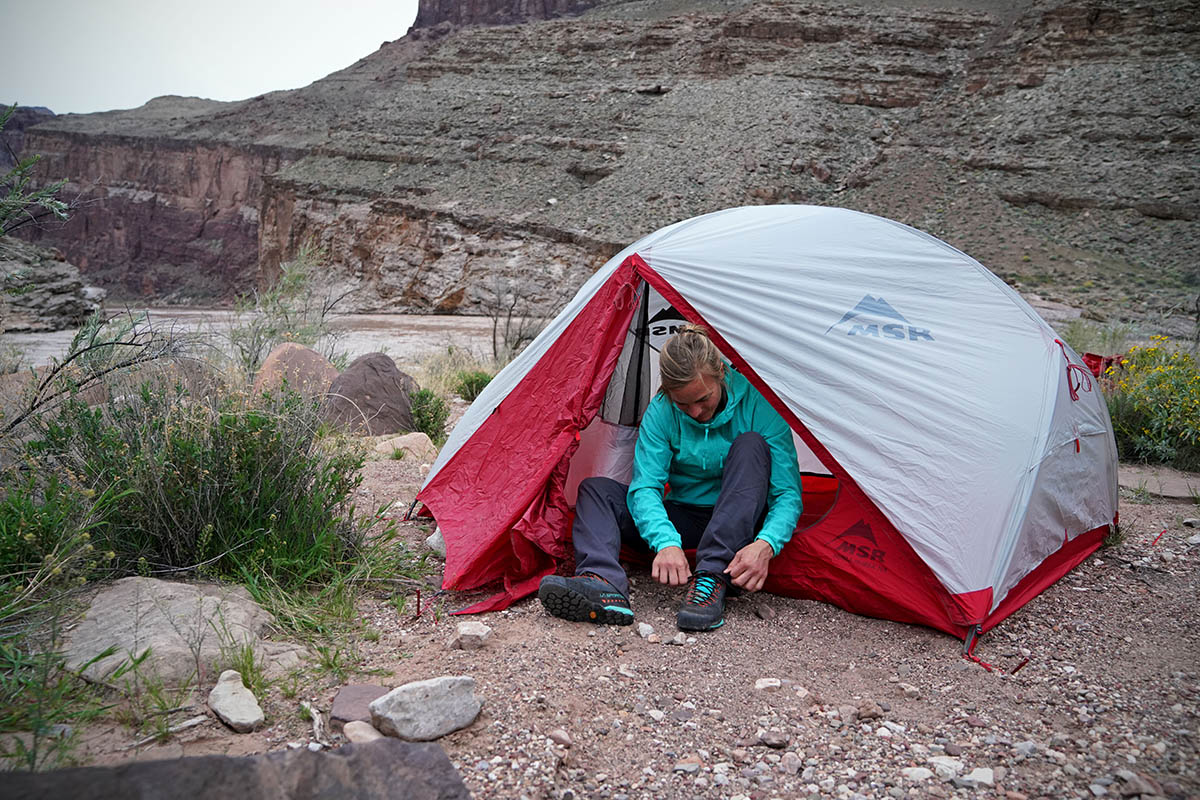 borduurwerk stad agentschap MSR Hubba Hubba NX Tent Review | Switchback Travel