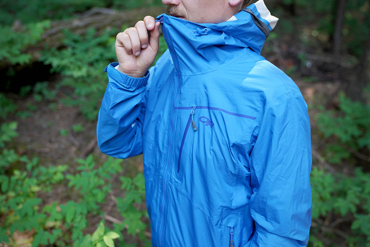 Outdoor Research Interstellar Hardshell Jacket Review | Switchback Travel