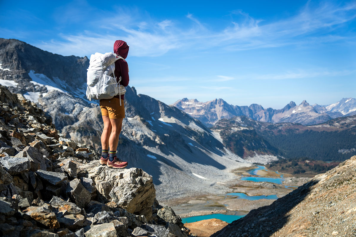 REI Member Moment Sale (overlooking lakes in the Cascade mountains)