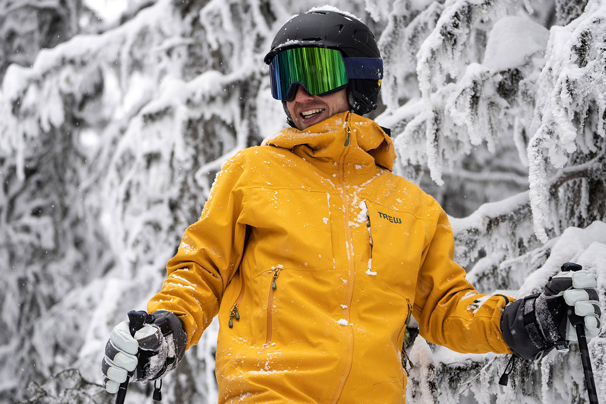 Ski jacket (Trew Gear Cosmic Jacket Primo in snow)