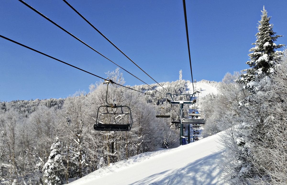 Skiing Mt. Tremblant