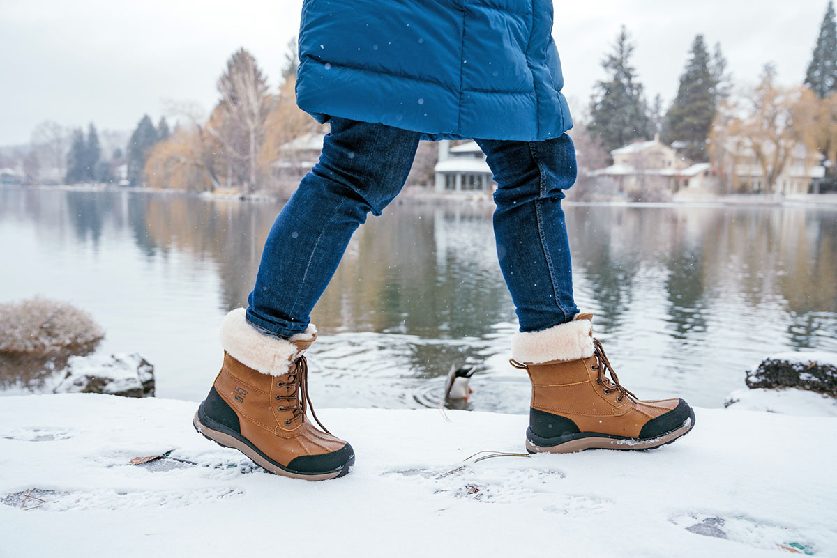 ugg boots in the snow