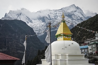 Stupa in Namche Village