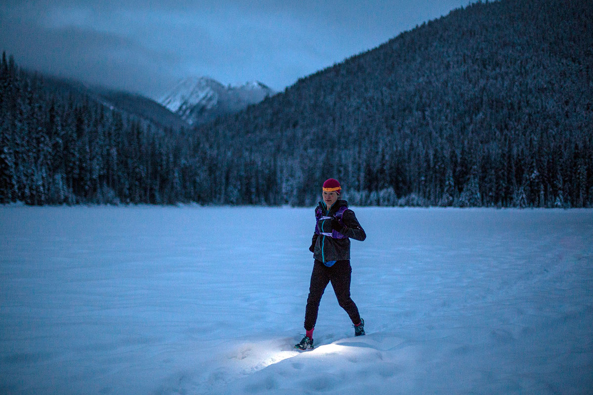 Arc'teryx Norvan SL Insulated Hoody (night running in snow)