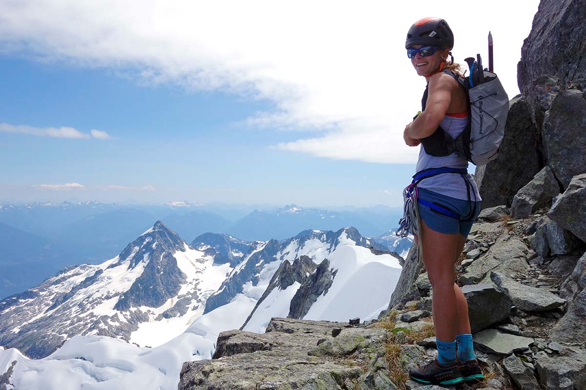 Black Diamond Carbon Distance Z in pack (How to Choose a Trekking Pole)